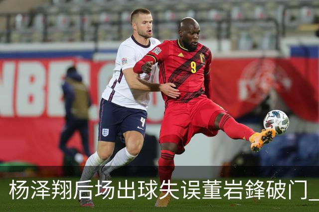 杨泽翔后场出球失误董岩鋒破门 申花0-1落后蓉城