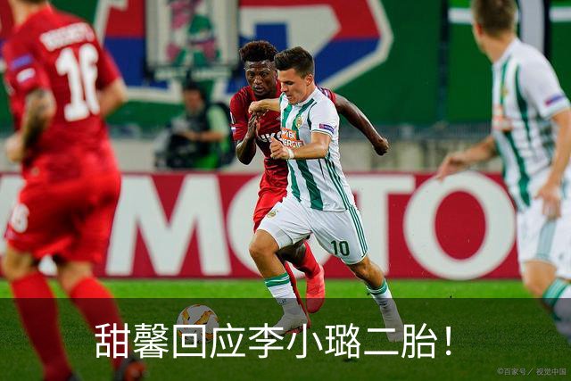 甜馨回应李小璐二胎！